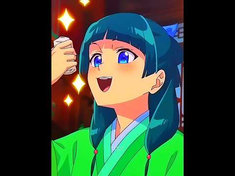Maomao is Cute Moment 😄🤣 [ The Apothecary Diaries S2 ] #maomao #anime #shorts #apothecarydiaries