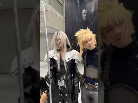 WHAT IS CLOUD COOKING #cosplay #cloudstrife #finalfantasy #ff7 #sephiroth #tifa