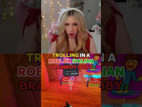 TROLLING in a “BRAIN ROT” ROBLOX OBBY…