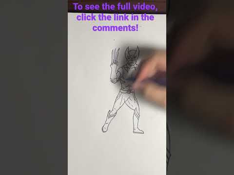 Wolverine drawing