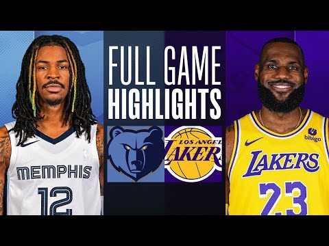 GRIZZLIES VS LAKERS FULL GAME HIGHLIGHTS 13 NOVEMBER 2024/2025 SEASON