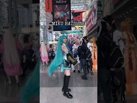 Day 2 at ANYC😝 #miku #mikucosplay #mikuhatsune #hatsunemiku #hatsunemikuvocaloid #vocaloid #cosplay