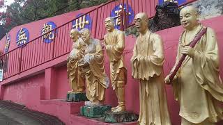 [偶然香港走走看]沙田萬佛寺|周末好去處|可以到新城市shopping完，輕輕鬆鬆行山看佛像