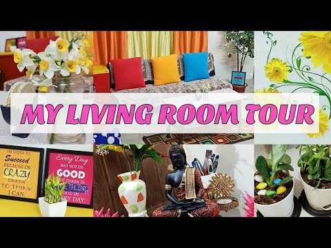 Indian Living Room Tour | Living Room Decorating Ideas | My Living Room Tour 2021