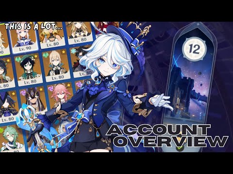 Inside My £3,000 Genshin Account (Account Overview)