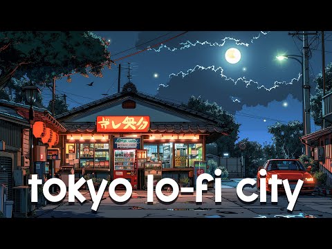 Back To 90s Tokyo 🔥Tokyo Lofi City 🌃 Lo fi Beats To Sleep, Relax  [lofi hiphop mix]