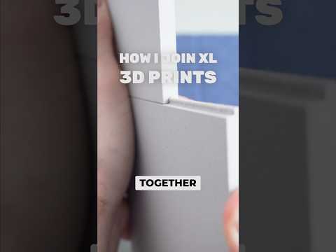 How I Join Parts That Don’t Fit on My 3D Printer 🧩#fusion #autodesk #3dprinting