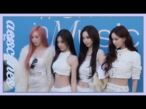 [ae:scenes] 저희가 빌보드에서 상을 받았습니다🏆 | aespa Billboard Women In Music 2025 Behind