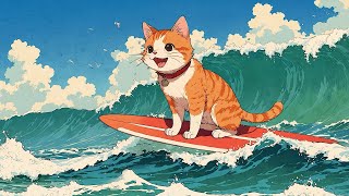 Wave After Wave Of Joy 🌊 Morning Lofi Songs With Beach Vibes To Power Your Day 🌊 Lofi Spring Music