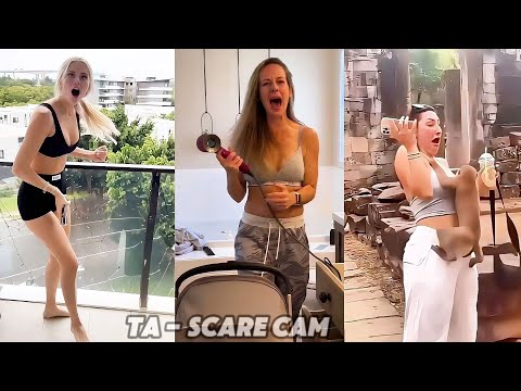 Scare Cam Pranks 2024 | #26 Funny Scare Prank | Jump Scare | Funny Compilation |Funny Fail