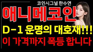 애니메코인 코인전망 코인추천 알트코인 애니메 폭등코인 애니메코인목표가 애니메코인전망