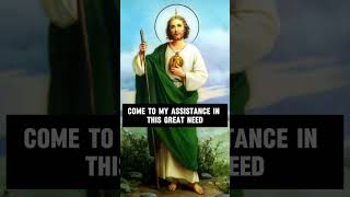 PRAYER TO SAINT JUDE THADDEUS| Desperate Situations & Hopeless Cases #Prayer #SaintJude #Shorts