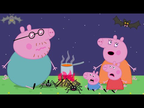 Peppa Pig Goes on a Spooky Camping Trip 🏕️ 🐷 | Cartoon for Kids | Full Episode | 5 Minutes
