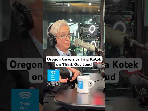 🎙️ Oregon Governor Tina Kotek spoke to #ThinkOutLoud host Dave Miller