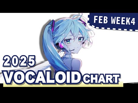 VOCALOID SONGS CHART | FEBRUARY 2025 (WEEK 4)