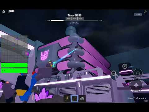 Transformers Prime game on Roblox