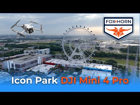 DJI Mini 4 Pro - Icon Park in Orlando, Florida