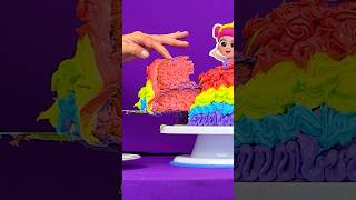🦄 CAKE DRESS? Did you dress up in rainbow frosting🍭? Let's bake with Jill! #shorts