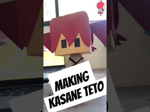 Making Kasane Teto - Tetoris version #歌ってみた #unboxing #オリジナル曲