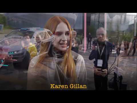 Karen Gillan Interview from Guardians Of The Galaxy Vol. 3