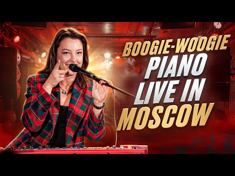 Boogie-woogie piano. Live in Moscow.