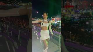 My DIY outfit at EDC Las Vegas #sewing #diyfashion #diydress #diyoutfit #edc #musicfestival #sew