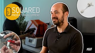 D Squared in growth: Rapid design iterations up to 4x faster with @Formlabs 3D printing!