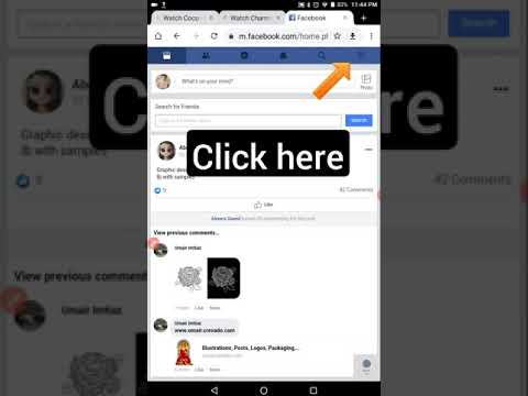 Facebook group option