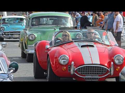 Cruisin Ocean City car show 2025 coverage highlights boardwalk parade 100s of classic cars & rods