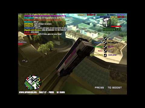 GTA San Andreas Multiplayer con Minic, cellscythe, ant80ec, alara y Estevez (8/19)