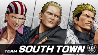 KOF15: Team South Town All costumes + all colors