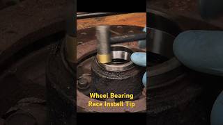 No Special Tools To Install Wheel Bearing Race! #mechanic #automotive #diy