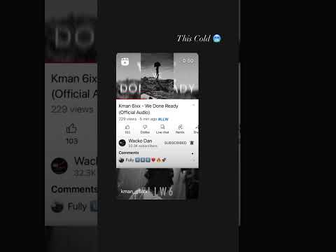 Kman 6ixx - We Done Ready (Official Audio) OUT NOW