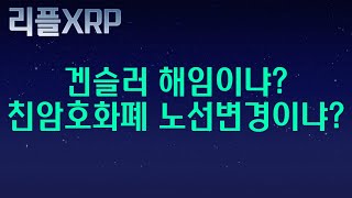 [리플 XRP] 겐슬러 해임이냐? 친암호화폐 노선 변경이냐?