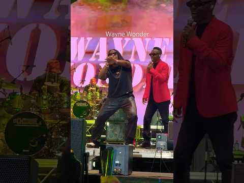 Wayne Wonder and band. #reggae #shortvideos #rhythmandsoul  #tobago