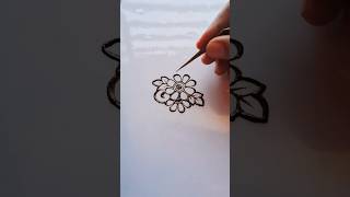 very beautiful unique floral mehndi design #mehndi #mehndidesign #floralmehndidesign #shorts #short