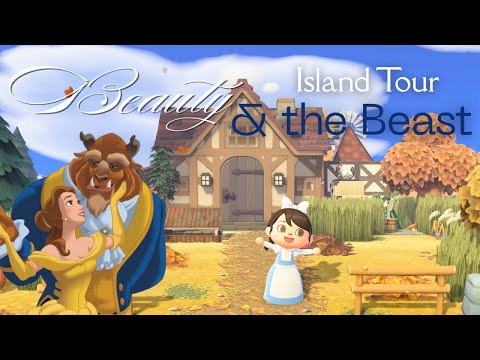 Tale as Old as Time 🌹 ACNH Island Tour Beauty & the Beast | Animal Crossing: New Horizons Gameplay
