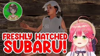 Miko Found the Perfect Costume for Subaru in Rust 【 #holoRUST 】