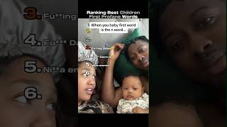 Children First Profane Words 🤣 #children #words #ranking #usa #tiktok