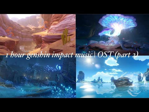 1 hour calm Genshin Impact music | OST (part 2)