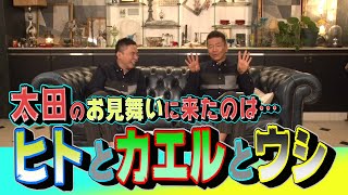 【太田上田＃２１２ 未公開】お見舞いに来てくれたのは芸人２人と２匹でした