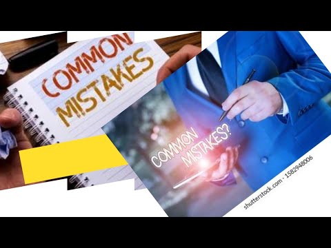 4 Most common mistakes in English grammer || Error detection and correction || Study Corner