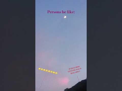 How's it going to be the sky look like that