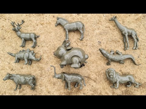 Miniature Zoo Animals Toys | Amazing Animals Clay Creation | Clay Zoo Animals @ideas420m