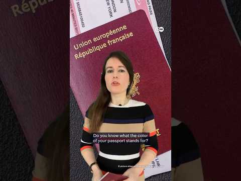 What does your passport color mean?