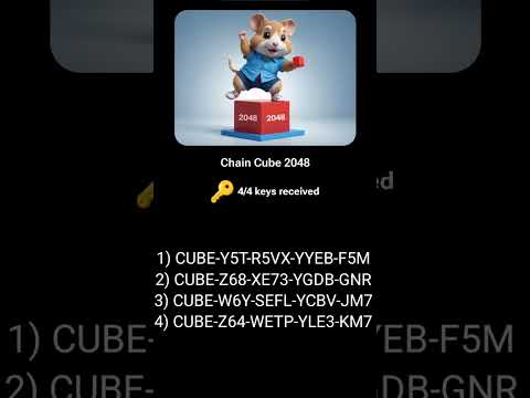 Hamster Kombat Chain cube 2028 17 August 2024