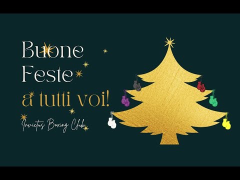 BUONE FESTE dall'Invictus Boxing Club