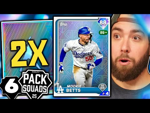 2 DIAMONDS IN 1 PACK! MLB The Show 25 Diamond Dynasty Pack Squads #6