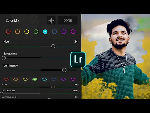 lightroom dark blue tone photo editing || black and blue tone photo editing || the akashh