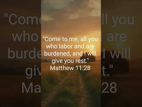Matthew 11:28 #bible #bibleverse #catholic #christianity #jesuschrist